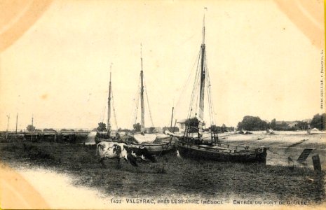 Valeyrac - le port 1