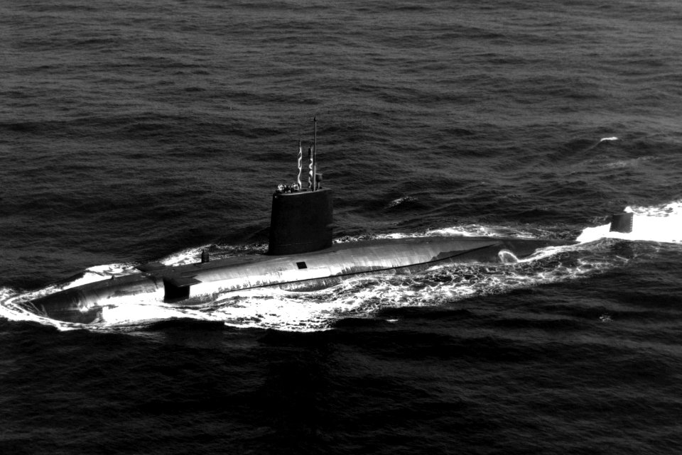 Valiant class submarine 1986