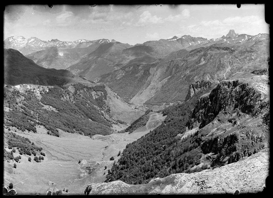 Vall d'Espélunguère des del pas de l'Escalé