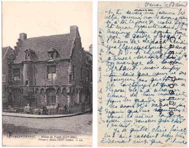 VALENCIENNES, Maison du Prévôt XIIIe siècle