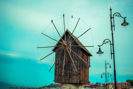 Nessebar mill old town