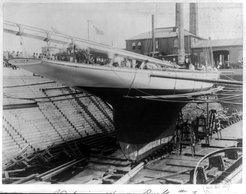 VALKYRIE III on (dry) dock LCCN2003656197