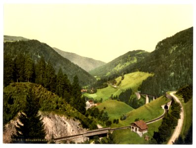 Valley and railway, Hollenthal, Black Forest, Baden, Germany-LCCN2002696342