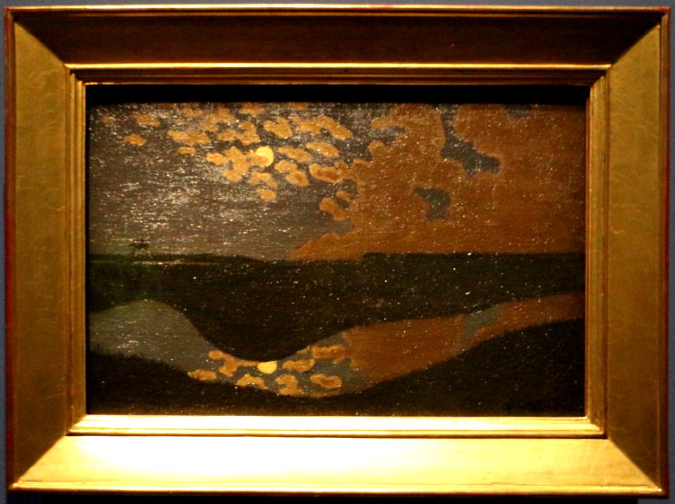 Félix vallotton, chiar di luna, 1895 ca