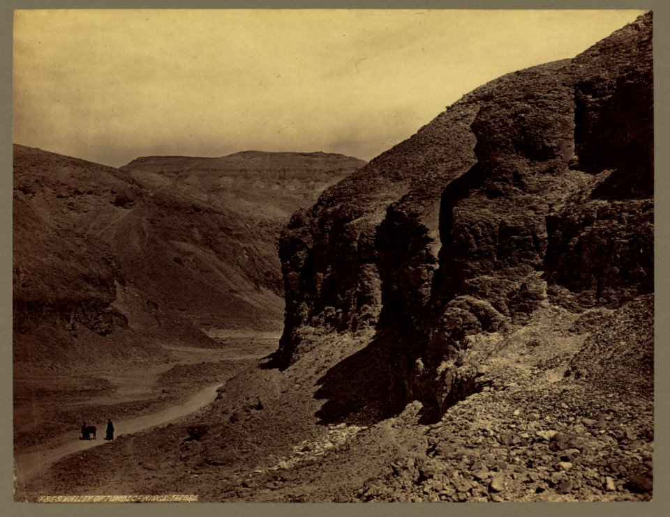 Valley of Tombs of Kings. Thebes LCCN2004672014