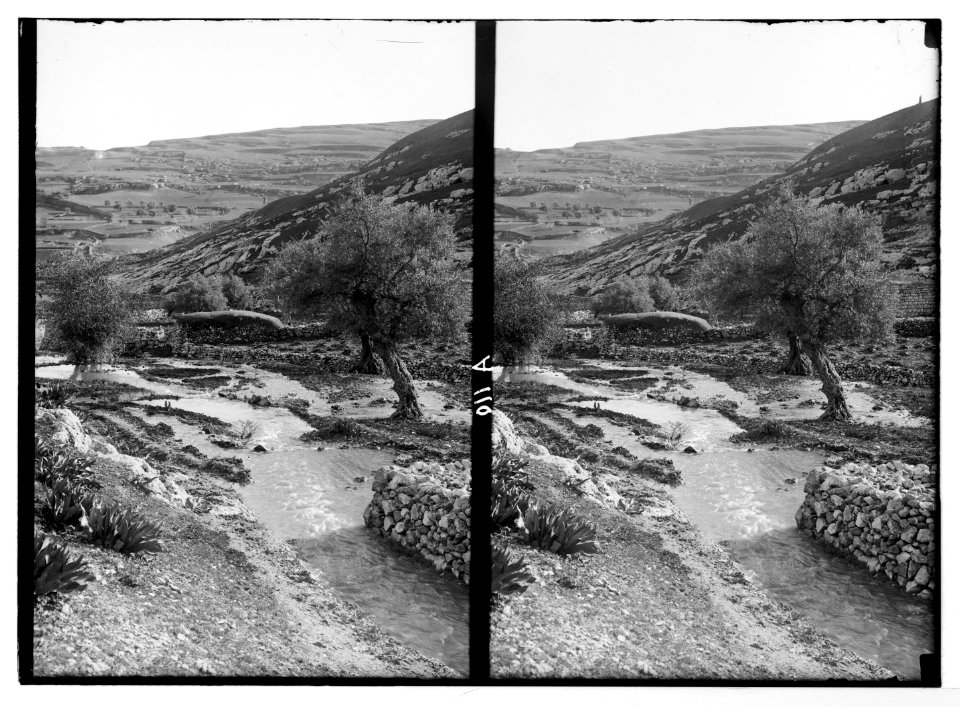Valleys of Jehoshaphat and Hinnom. Brook Kedron (i.e., Kidron) in winter. LOC matpc.05075