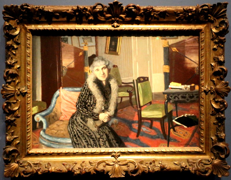 Félix vallotton, madame alexandre bernheim, 1902