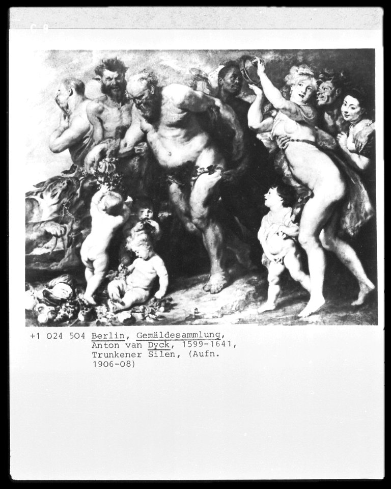 Van Dyck - Trunkener Silen, Staatliche Museen zu Berlin