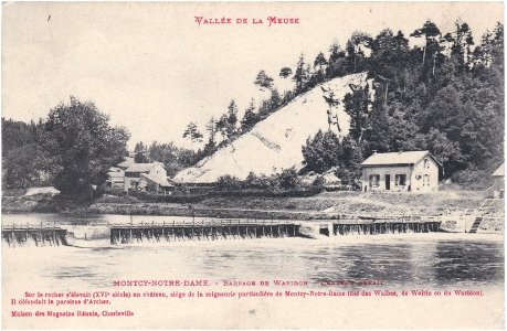 Vallée de la Meuse – Montcy-Notre-Dame – Barrage de Waridon - Château Défait. 02
