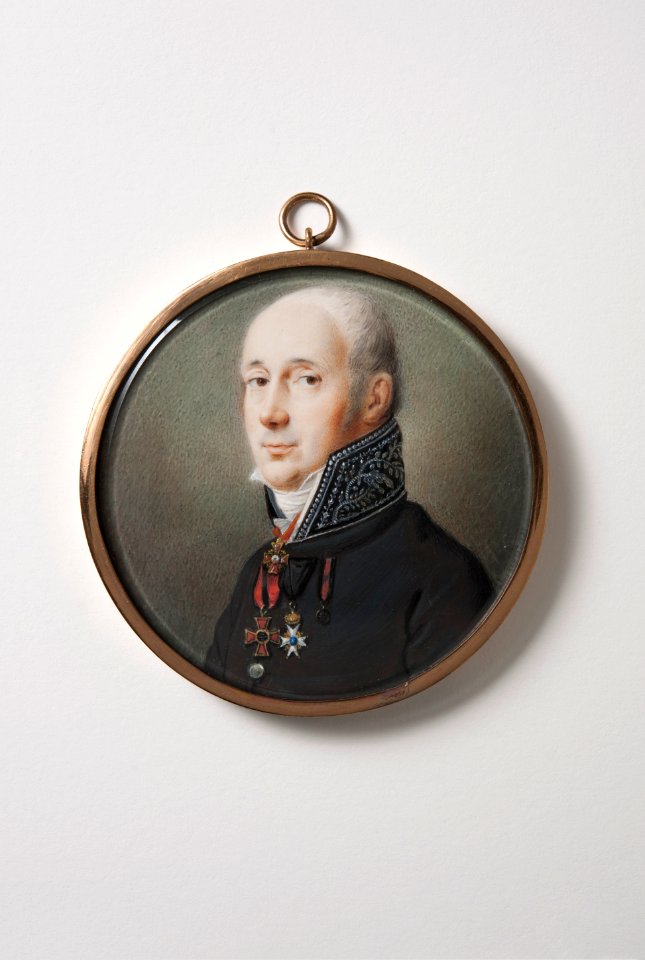 Van Brienen, ryskt legationsråd i Stockholm (Christian Horneman) - Nationalmuseum - 25422