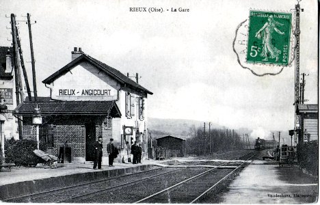 Vandenhove - RIEUX - La gare photo