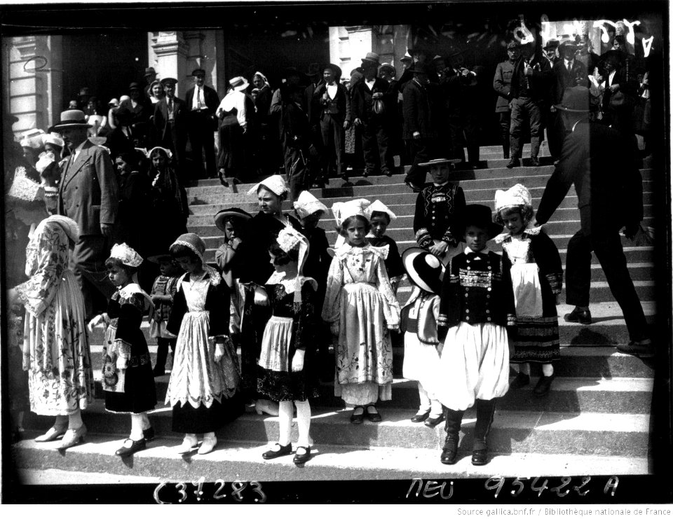 Vannes, Union France-Bretagne 1532-1932, costumes bretons (2)