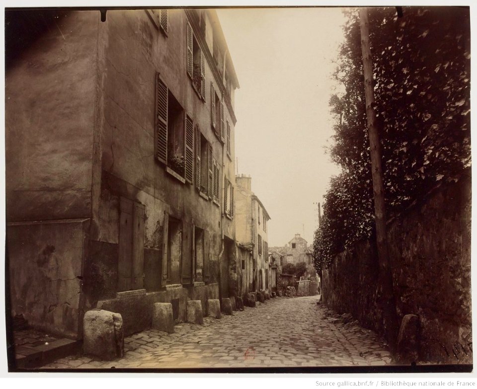 Vanves. Vieille rue.Atget Eugène btv1b105192883 1