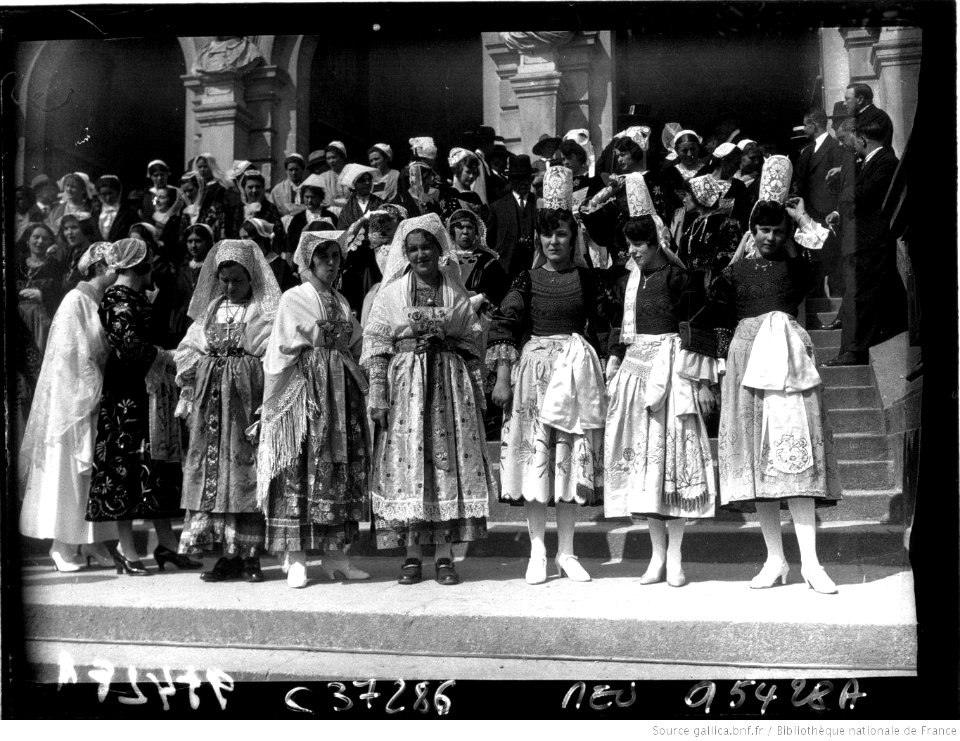 Vannes, Union France-Bretagne 1532-1932, costumes bretons (3)