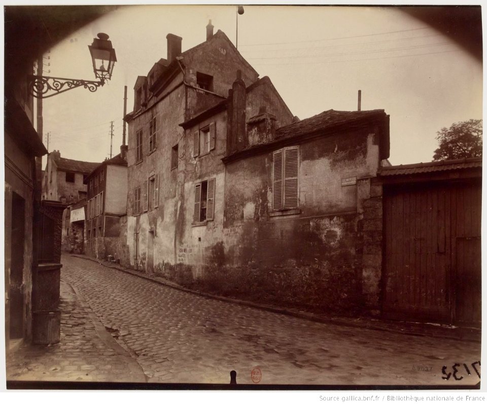 Vanves. Vieille rue.Atget Eugène btv1b105191895 1