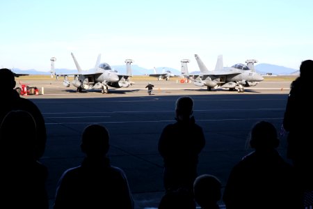 VAQ 137 returns from deployment 151121-N-DC740-050