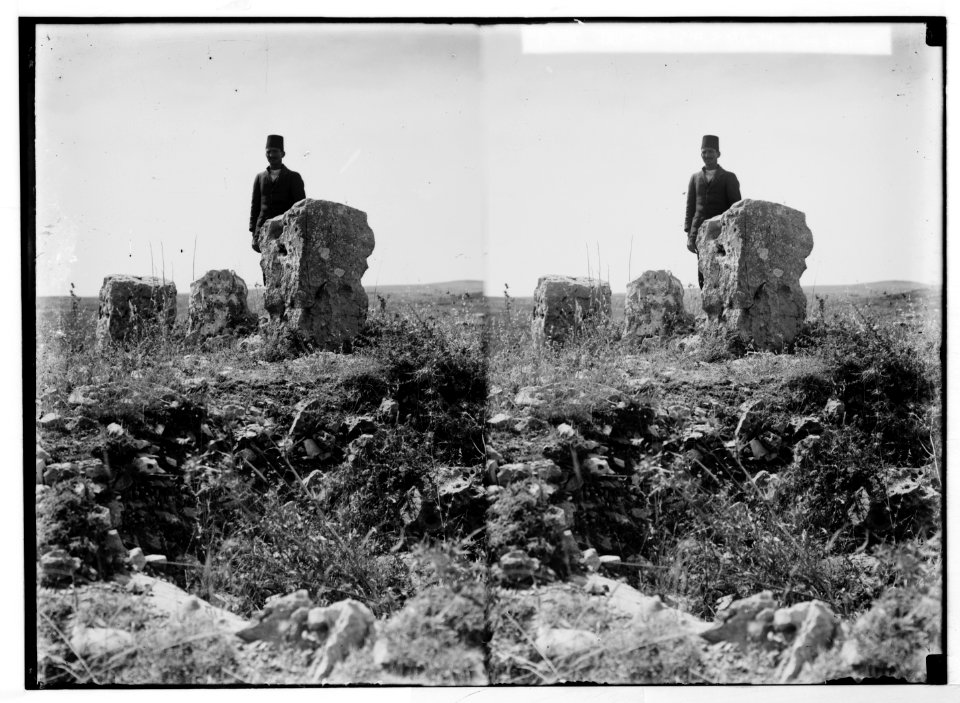 Various types, etc. Dolmen on the way to Ain Karim. LOC matpc.05645