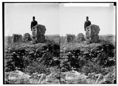Various types, etc. Dolmen on the way to Ain Karim. LOC matpc.05645