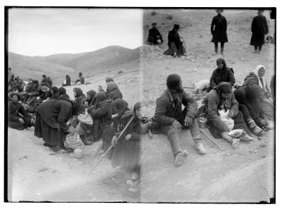 Various types, etc. Russians resting on the way to Jericho. LOC matpc.05652