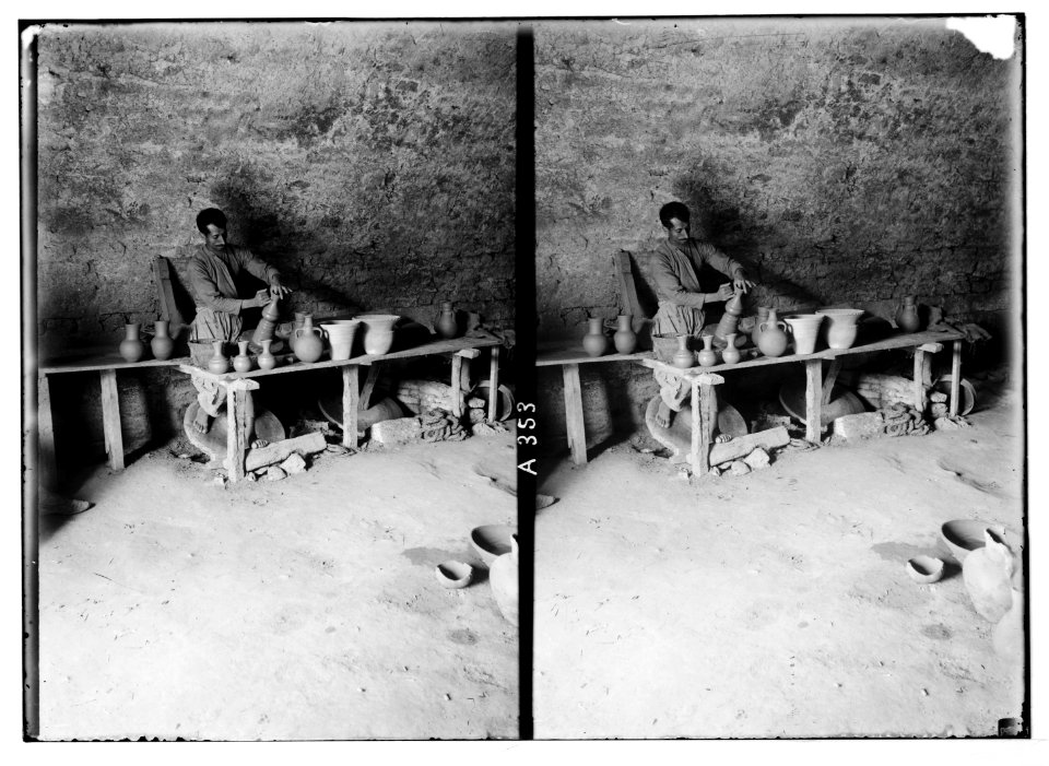 Various types, etc. The potter. LOC matpc.05287