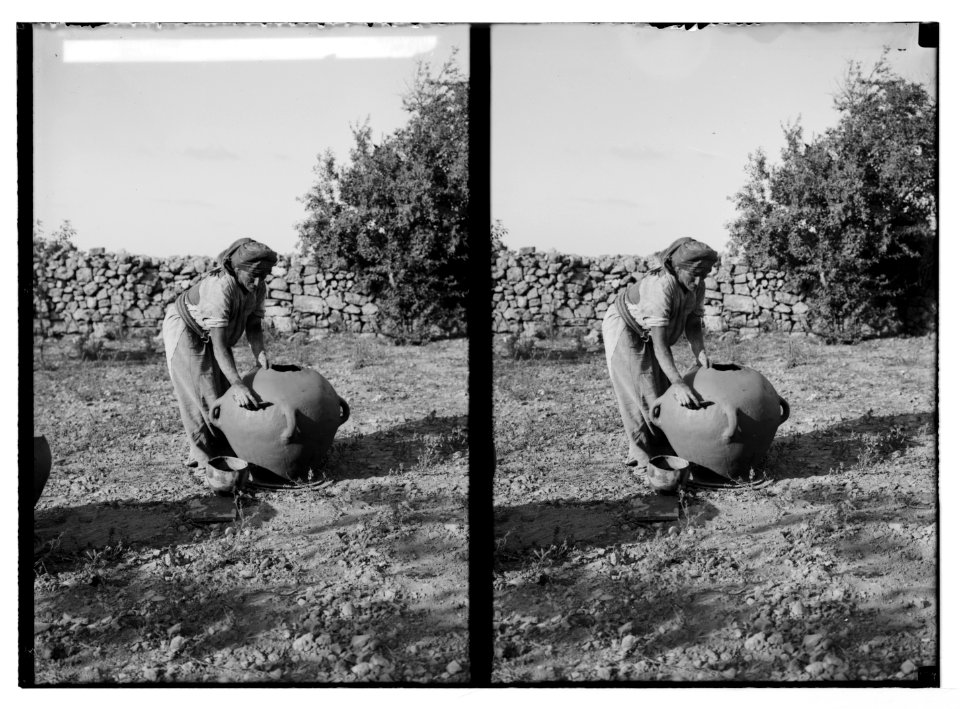 Various types, etc. Woman making an earthenware jar. LOC matpc.05310