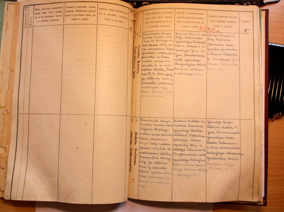 Varėnos RKB 1914 1918-1936 santuokų metrikų knyga 073