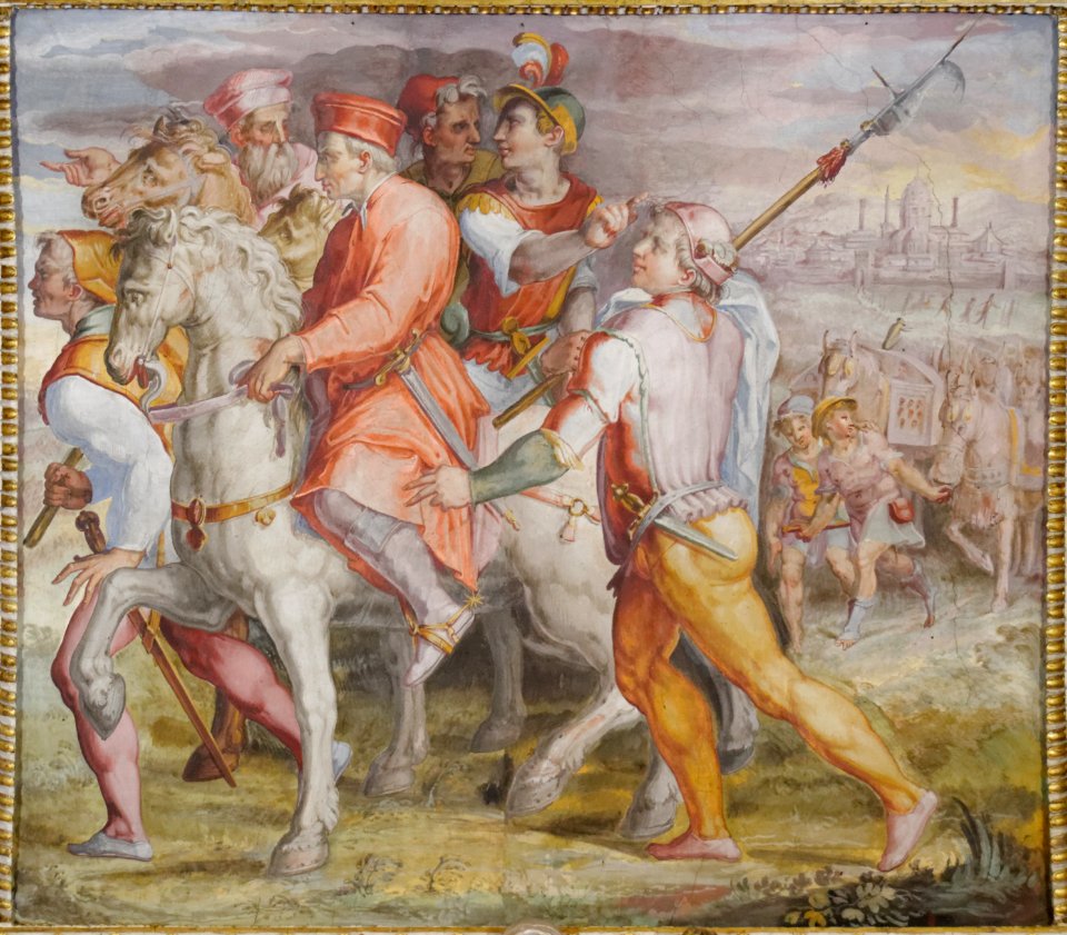 Cosimo goes into exile Palazzo Vecchio