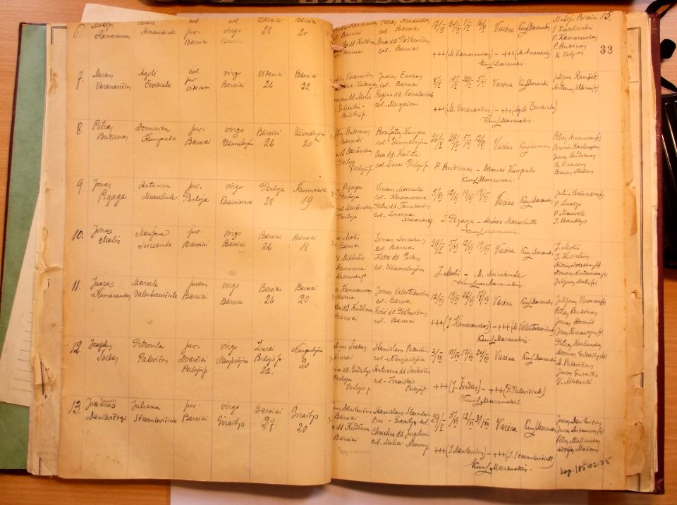 Varėnos RKB 1914 1918-1936 santuokų metrikų knyga 037