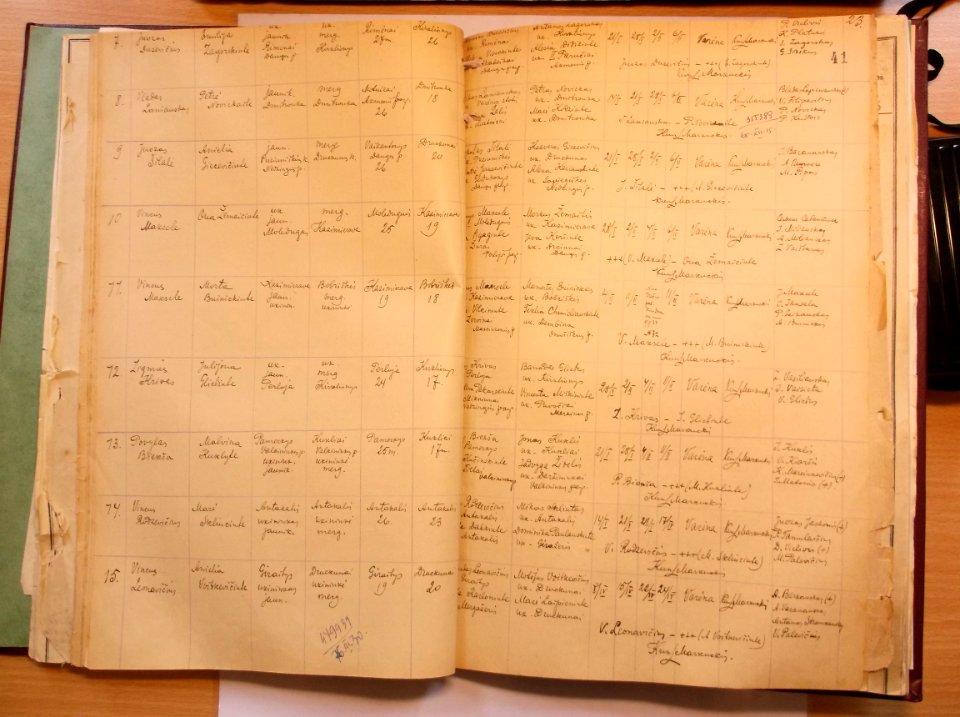 Varėnos RKB 1914 1918-1936 santuokų metrikų knyga 045