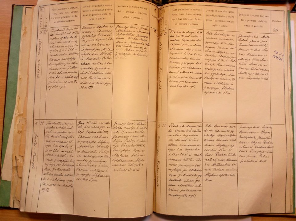 Varėnos RKB 1914 1918-1936 santuokų metrikų knyga 093