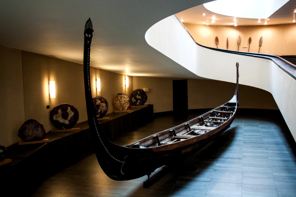 Vatican - Exhibiton of ship models, entrance, with a gondola