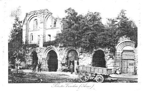 Vauclerc les bâtiments sous occupation allemande avant 1917