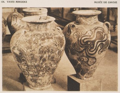 Vases minoens Musée de Candie - Baud-bovy Daniel Boissonnas Frédéric - 1919