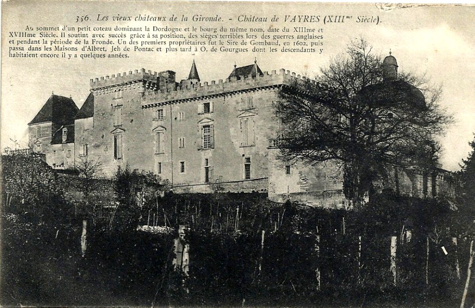 Vayres le château de Vayres 8