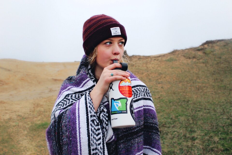 Drinking outdoor nature