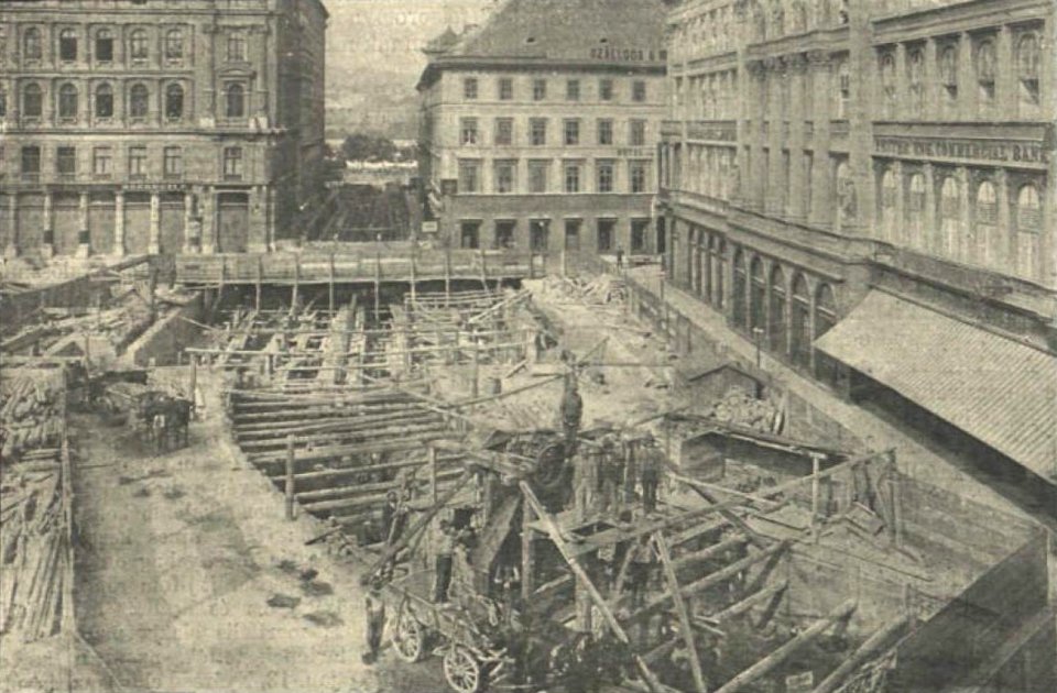 Vasút Gizella tér Vörösmarty 1896-17 Klösz György
