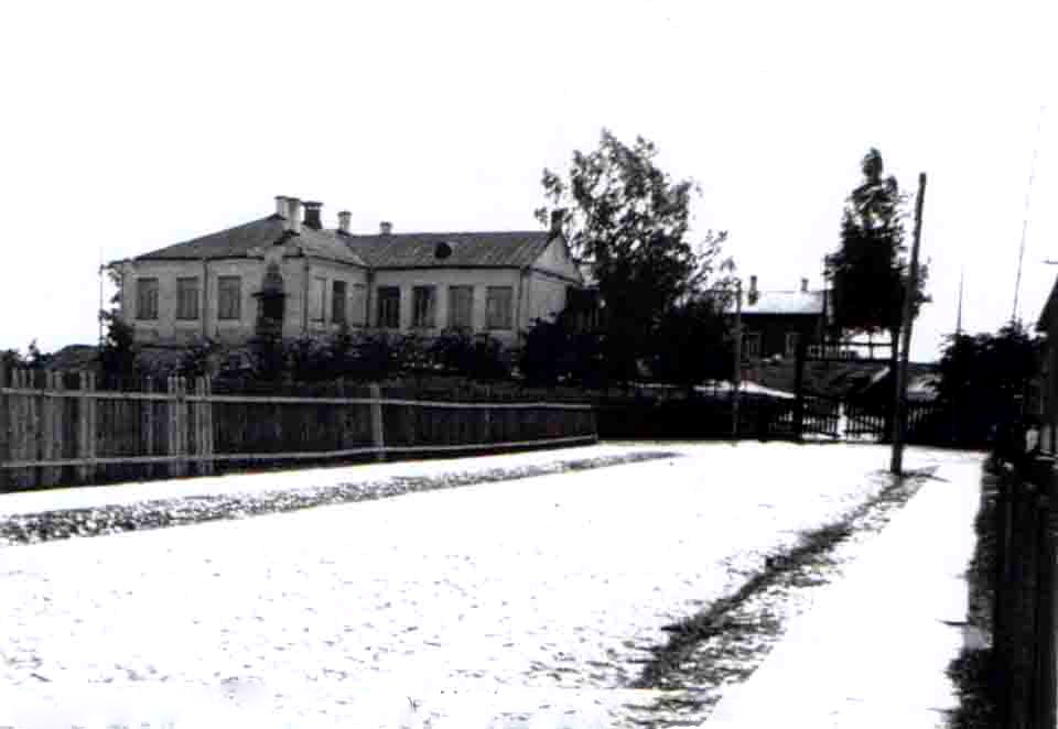 Vaŭkavysk, Gimnazičnaja-Vojtaŭskaja. Ваўкавыск, Гімназічная-Войтаўская (1937)