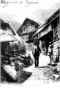 Vaujany, La Villette, p25 L'Isère 1900-1920 photo