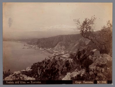 Veduta dell'Etna-Taormina, RP-F-F17115