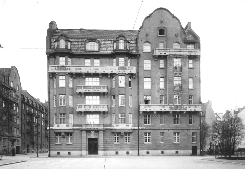 Vedbäraren 18, Karlavägen 85, ca 1915