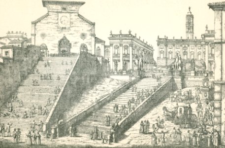 Veduta della chiesa di Santa Maria in Aracoeli