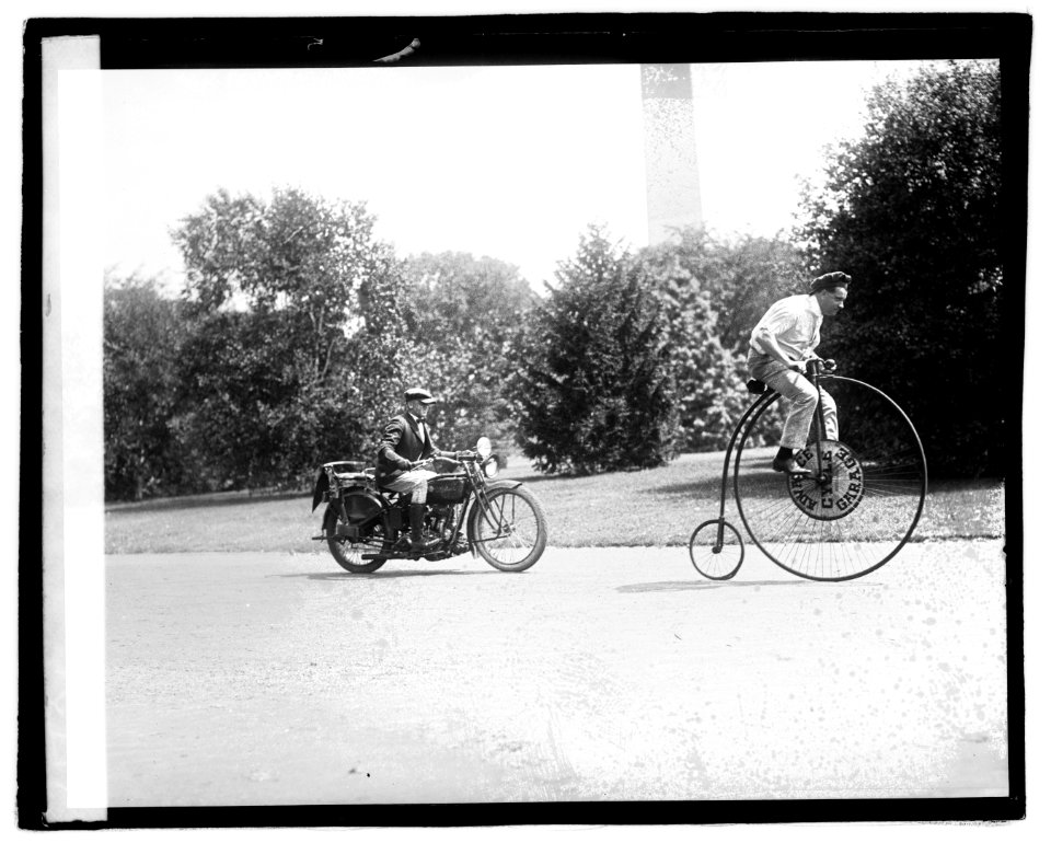 Velocipede and motorcycle LOC npcc.04882