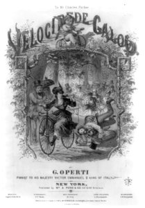 Velocipede gallop LCCN2001701556