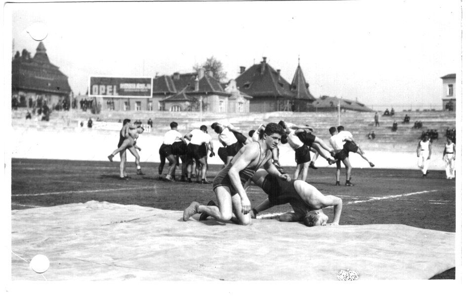 Velodrom, birkózás - 1928.10.07 (10)