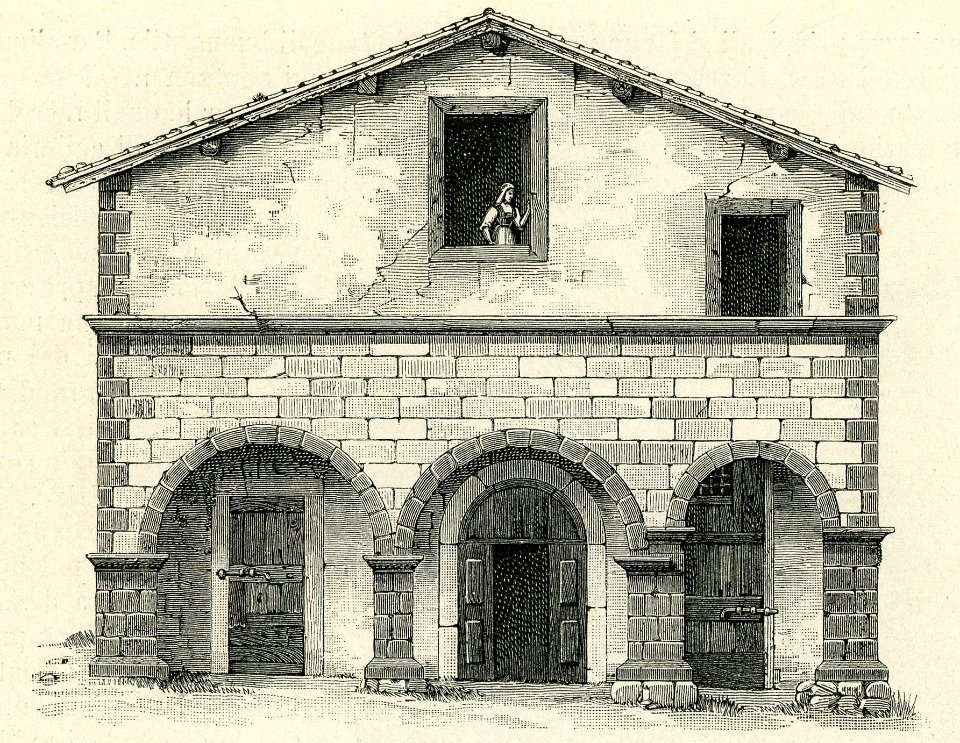 Velletri casa medioevale in via Bragona
