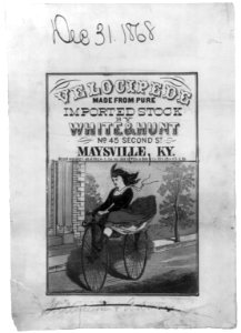 Velocipede - made from pure imported stock by White & Hunt LCCN2001697738