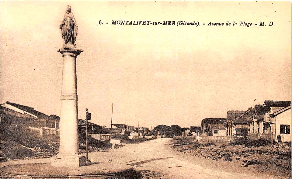 Vendays-Montalivet - avenue de la plage