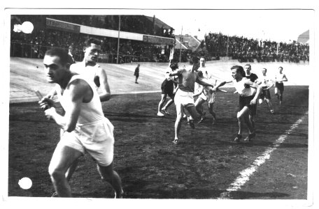 Velodrom, 5x400 méteres staféta futás - 1928.10.07 (24)