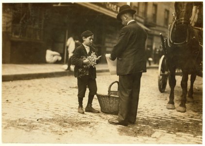 Vendor in Boston Market. LOC cph.3a38591
