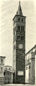 Velletri campanile della chiesa di Santa Maria del Trivio